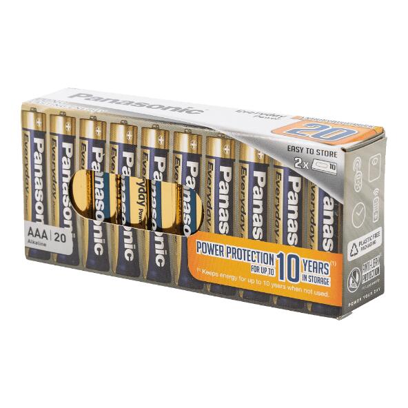 PANASONIC(R) 	 				Batterien, 20 St.