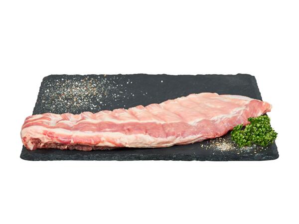 Travers de porc nature