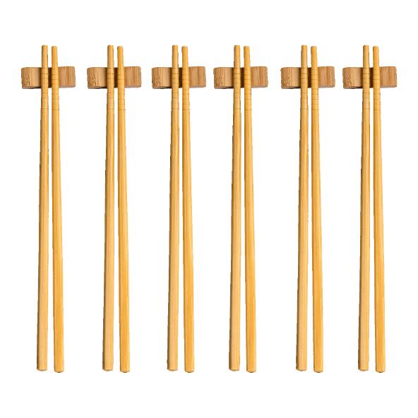 CROFTON(R) Bamboe-eetstokjes of keramische lepels