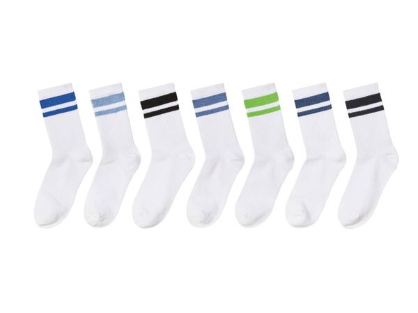 Boys' socks, 7 pairs