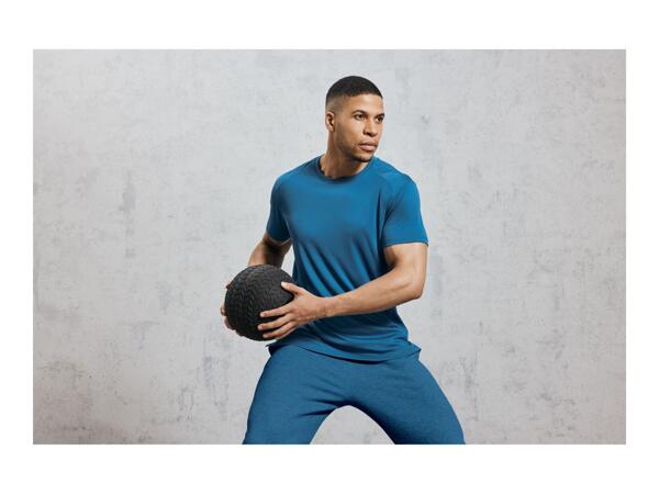 Crivit Men's Short Sleeve Sports Top - Blue