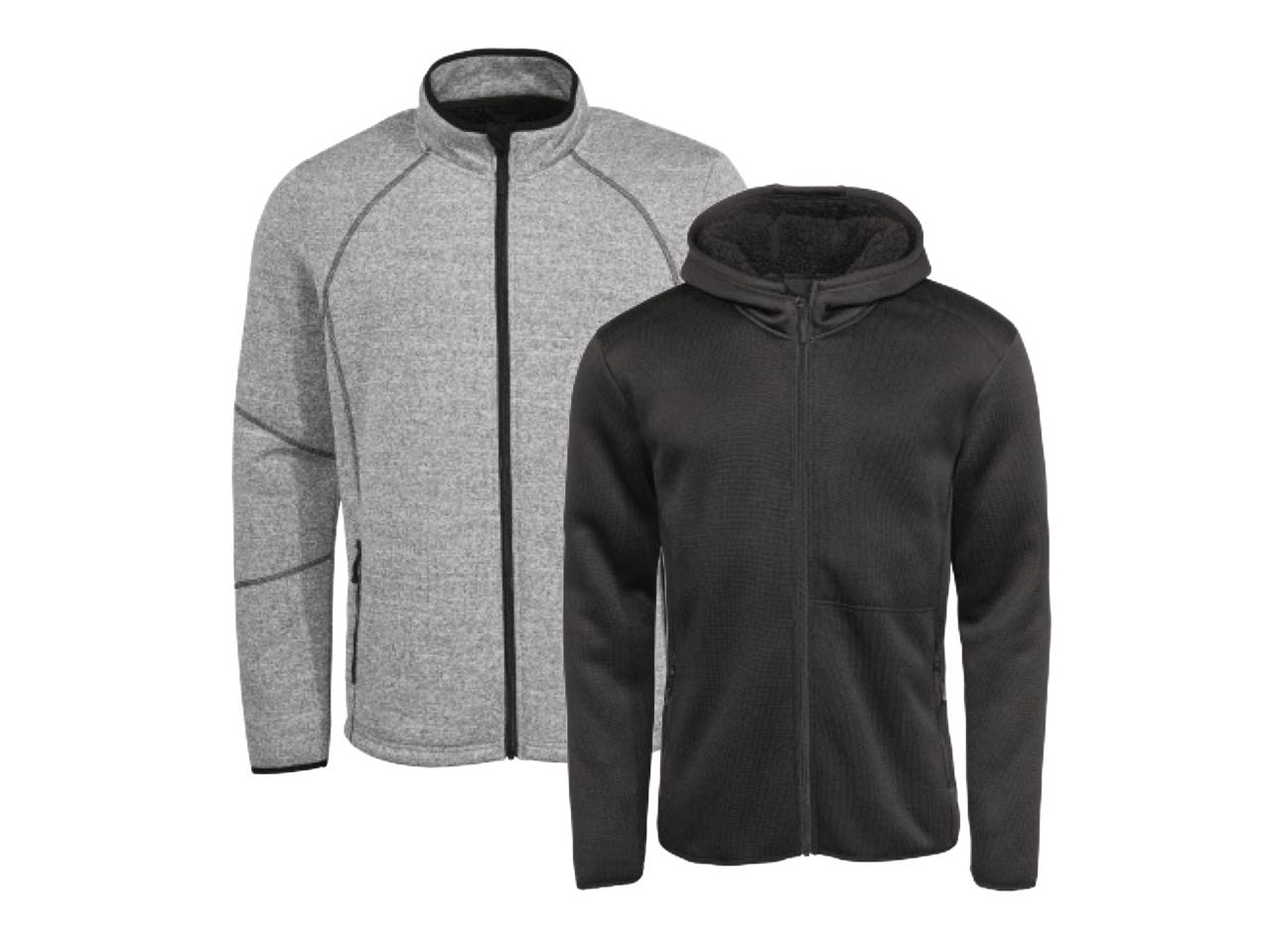 POWERFIX Mens Fleece Jacket with Teddy Lining
