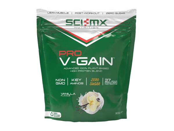 Sci-Mx Pro V-Gain Plant-Based Protein Powder Vanilla