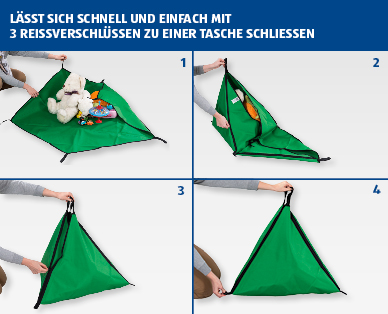 LIVING STYLE Spielsack-Pyramide