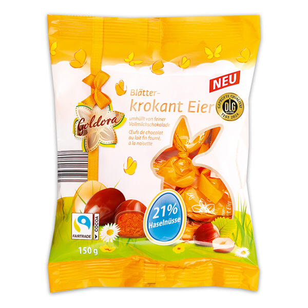 Blätterkrokant Eier