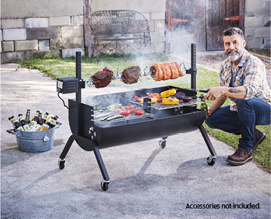 Large Spit Roaster and BBQ