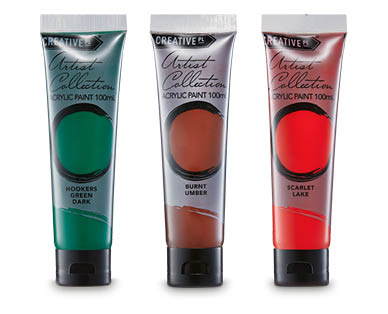 Artist Acrylic Paint Tubes 100ml