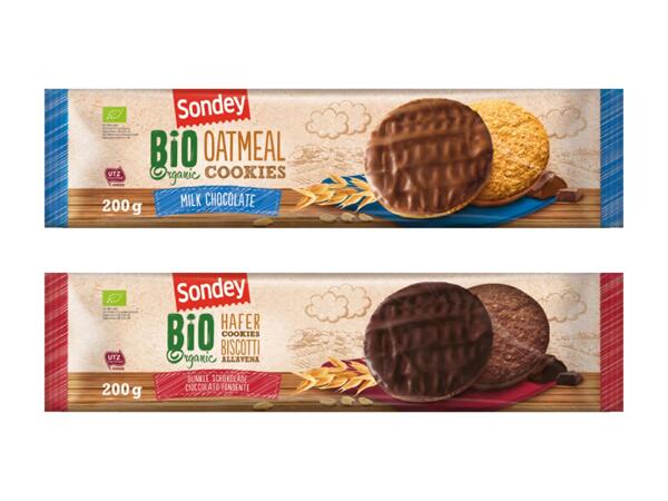 Cookies d'avoine bio