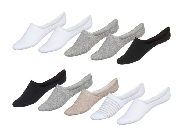 Chaussettes invisibles, set de 5
