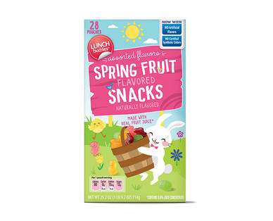 Lunch Buddies Spring Fruit Snacks - Aldi - US - Specials archive