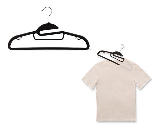 Easy Home 
 10-Pack No-Stretch Hangers