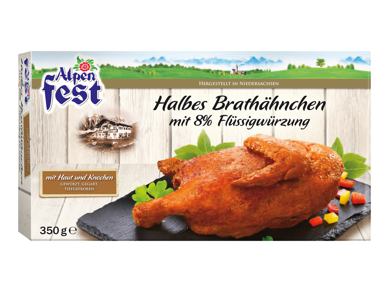 Demi poulet rôti