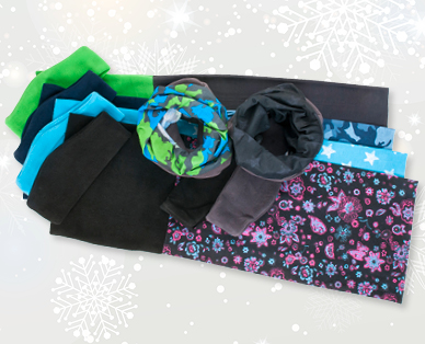 Lot de bandeau et d'écharpe pour enfants KIDZ ALIVE