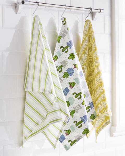 Cactus Tea Towels 3 Pack