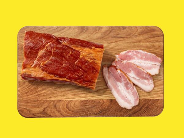 PRAVÁ UZENÁ SLANINA