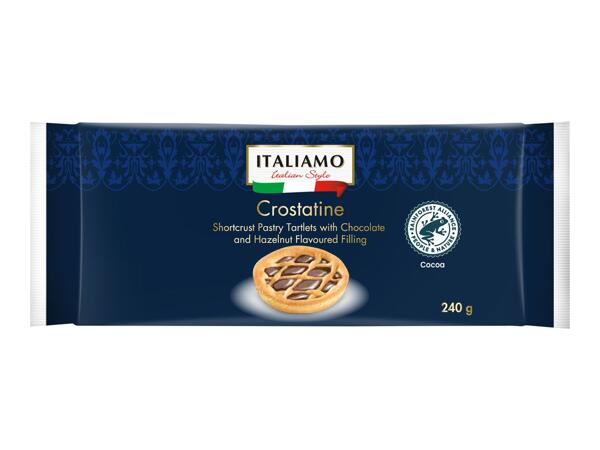 Italiamo Shortcrust Pastry Tartlets with Chocolate & Hazelnut Filling
