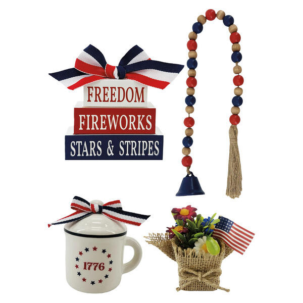 KIRKTON HOUSE 1776 Americana Tray Objects