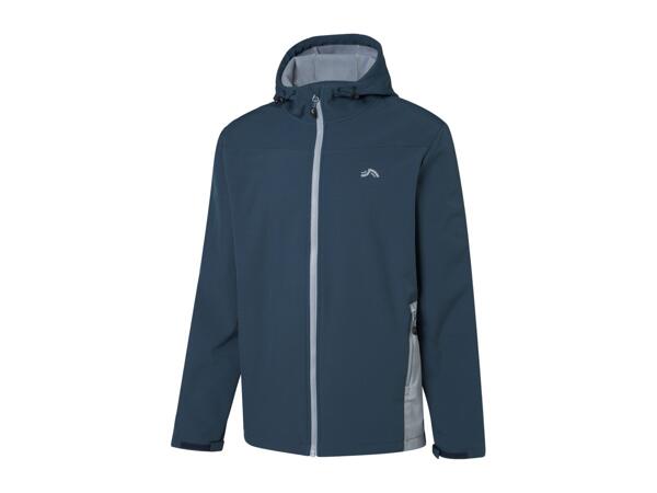 CRIVIT Men's Blue Thermal Softshell Jacket
