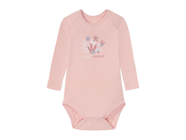Lupilu Baby Long-Sleeve Bodysuits