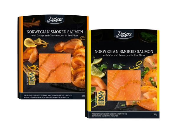 Smoked norwegian salmon