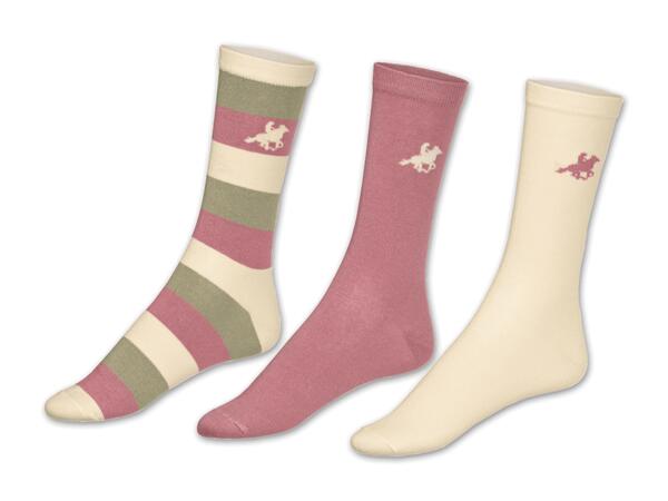 Damen Socken, 3 Paar