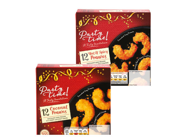 Coated Prawns