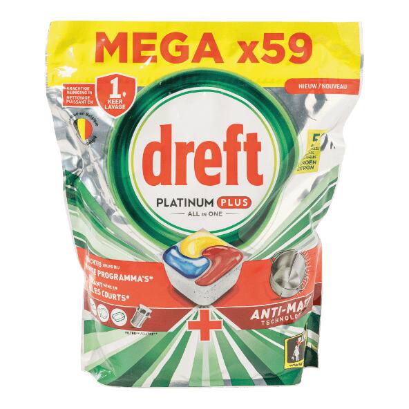DREFT(R) 				Vaatwastabletten, 59 st.