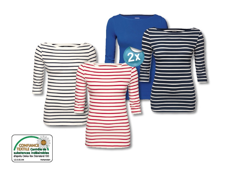 Tee-shirts à manches longues, lot de 2