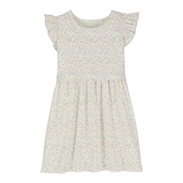 L&D(R) 				Robe en jersey côtelé, 2 pcs