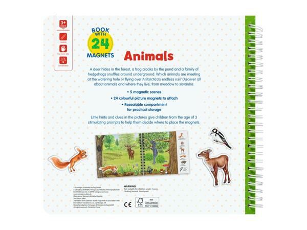 Kids' Magnetic Book - Animals
