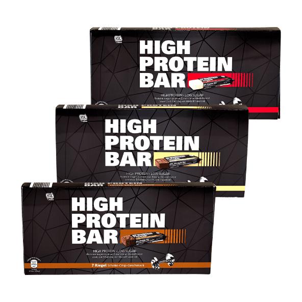 High protein bar