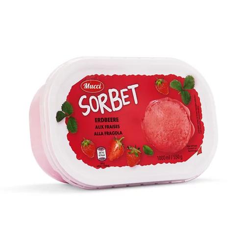 MUCCI Sorbet, Erdbeere