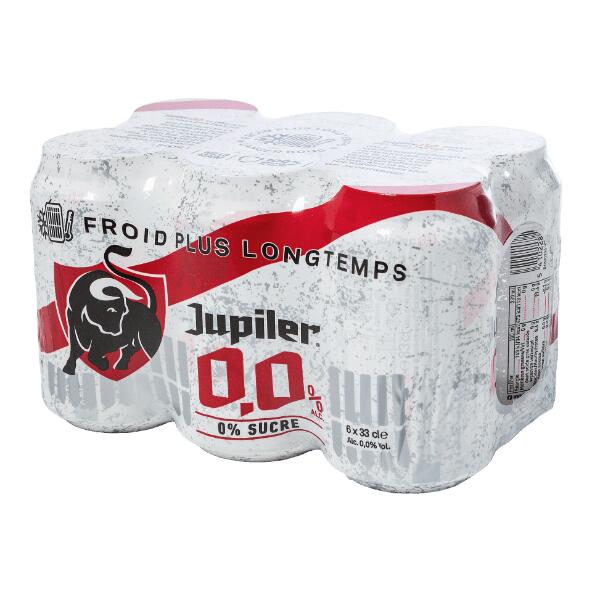 JUPILER(R) 				Bière 0,0 %, 6 pcs