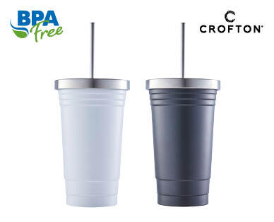 Insulated Smoothie Tumbler with Straw