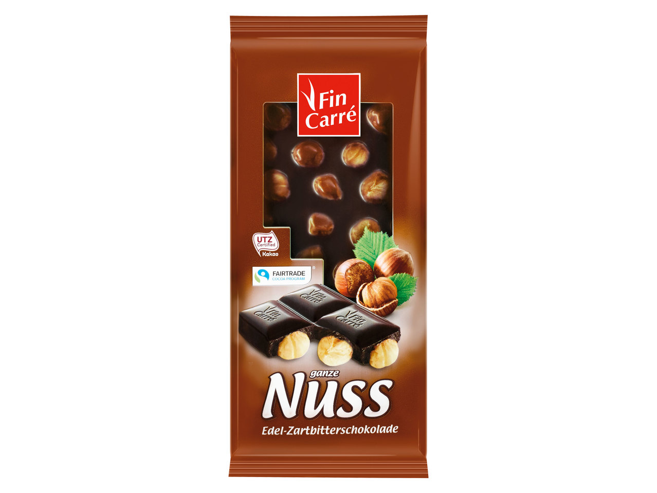 FIN CARRÉ Ganze Nuss