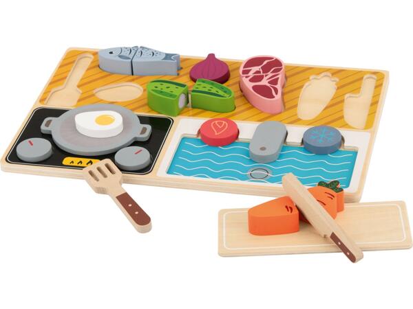 Wooden Puzzle, 10 or 16 Pieces