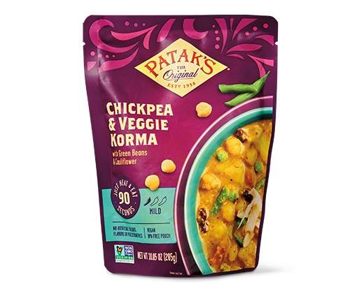 Patak's Heat & Eat Vegetarian Meals Assorted Varieties
