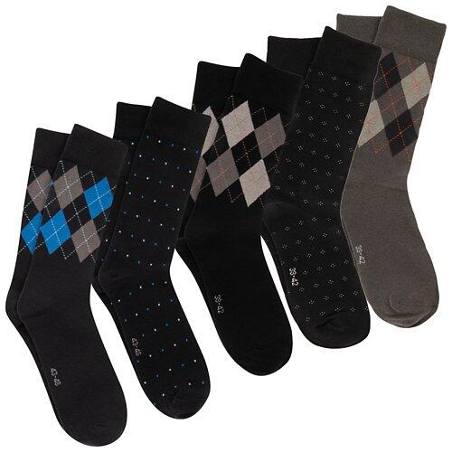 UP 2 FASHION MEN Paquet de 5 chaussettes