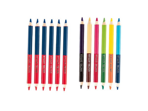 Färgpennor Duo, 6-pack