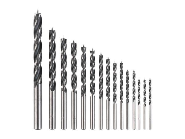 Parkside Wood Drill Bit Set - 15 Piece Set