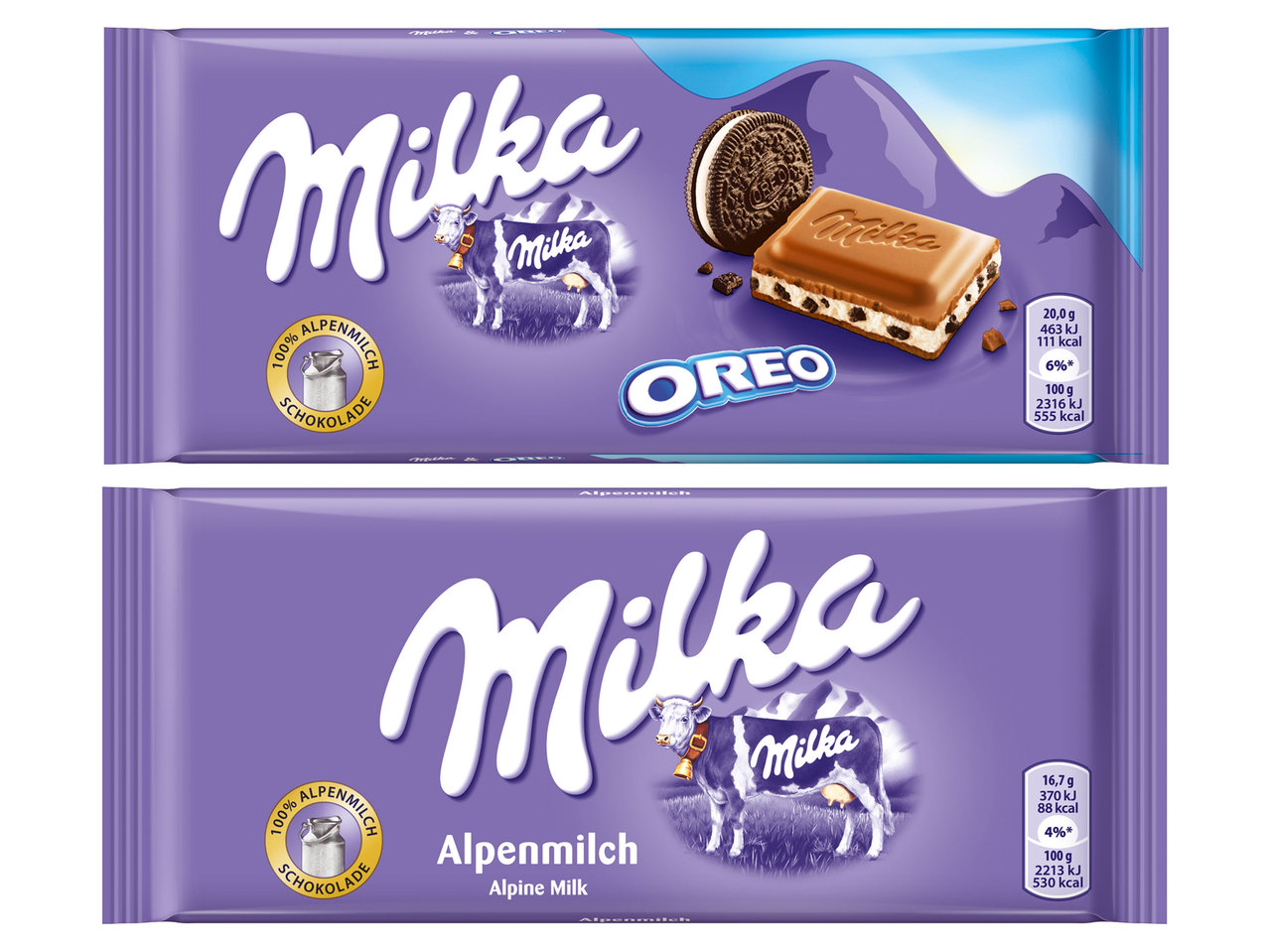 MILKA Tafelschokolade