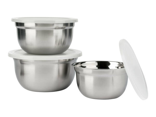 Ernesto Stainless Steel Bowl Set