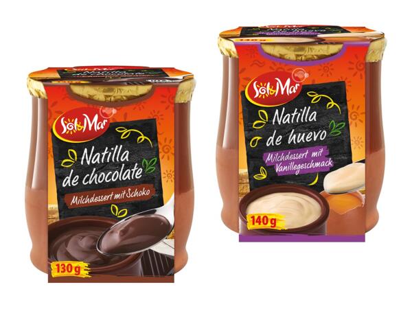 Dessert au lait