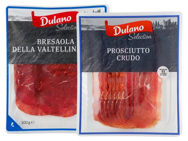 Bresaola, Prosciutto Crudo