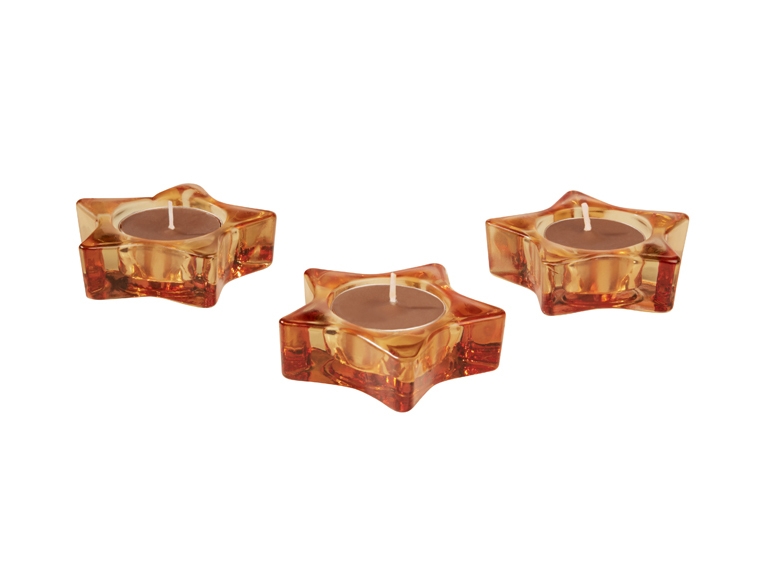 Glass Candle Holders