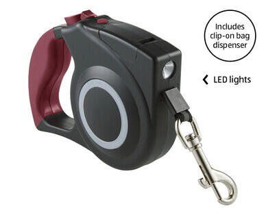 Retractable Lead with LED Lights