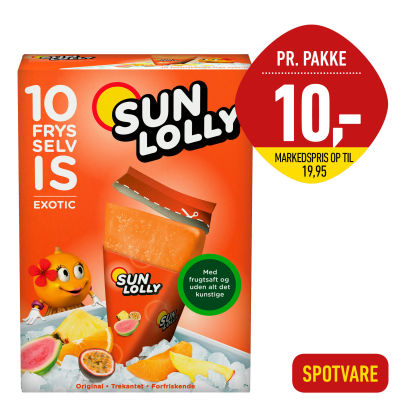 SUN LOLLY 
Exotic