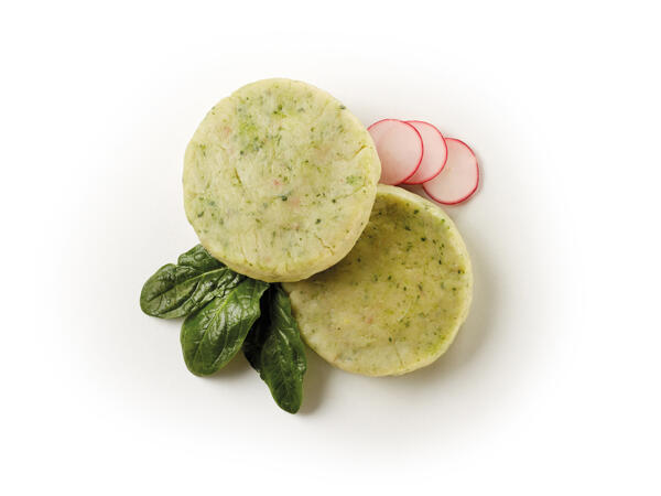 Cod and Spinach Burger