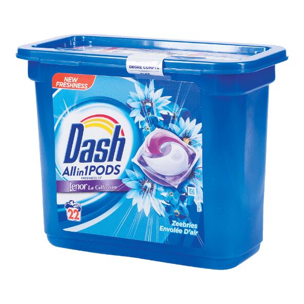 DASH(R) 				Capsules de lessive, 22 pcs