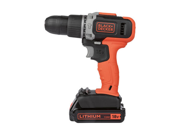 Black + Decker™️ Perceuse/visseuse à percussion 18 V